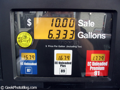 November 2003 Gas Prices